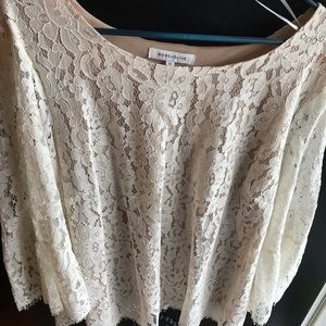 Lace dress shirt
